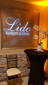 Logo of Lido hall in chicago